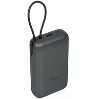 Внешний аккумулятор Xiaomi Power Bank 20000mAh Integrated Cable (Dark Gray)